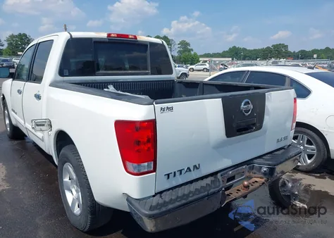 2005 Nissan Titan Se из США, поврежденный, VIN 1N6BA07A35N554676